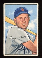 1952 Bowman #75 George Kell - Poor