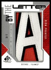 2009-10 SP Game Used By The Letter Dion Phaneuf 3/7 #BL-DP