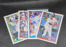 2026 Topps Series 1 - 1991 Topps Inserts (4) - Ortiz, Butler, Tucker, Tatis