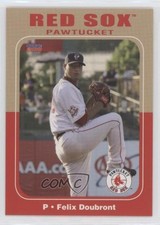 2010 Choice Pawtucket Red Sox Felix Doubront #10 0a2