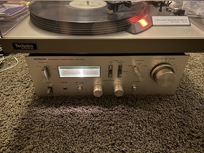 Hitachi HA-330 Stereo Amplifier w/Phono Input Vintage Made Japan