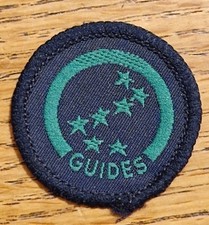 GirlGuiding Old Stargazer Guides Interest Badge