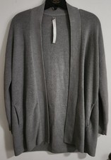Lululemon Cardigan Sweater Womens Size 6 Merino Wool Gray