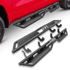 For 2022-2025 Toyota Tundra Crew Max Cab Running Boards Nerf Bars Side Rails 