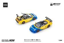 POP RACE 1/64 SPOON NSX-R GT Diecast Model Car