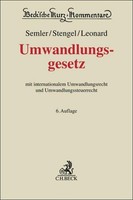 Umwandlungsgesetz. Umwg, Johannes Semler