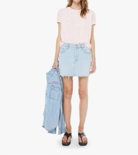 Mother Vagabond Mini Fray Skirt Bring The Cooler