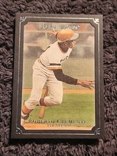 2007 UD Masterpieces - Roberto Clemente #87 Serious Black Frame /99