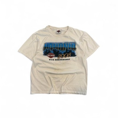 Vintage Laconia 2008 Harley-Davidson 85th Anniversary Tee Men's Large