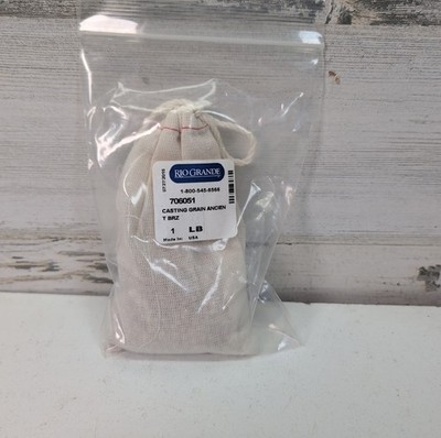 Rio Grande Ancient Bronze Casting Grain 1 lb Jewelry Metalworking