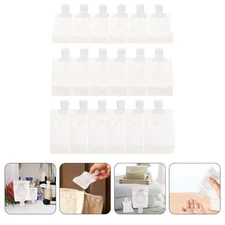  15 Pcs Portable Travel Bags for Liquids Daily Use Squeeze Pouches