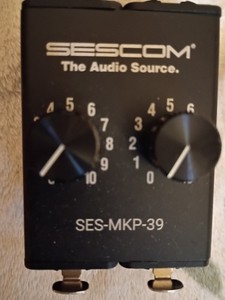 SESCOM SES-MKP-39 Audio Source Pro Audio Equipment Part SES-MKP-39 Model MPN