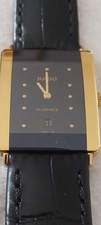 RADO FLORENCE DAMEN UHR 30x24MM 160.3605.2N KERAMIK/GOLD QUARZ MIT Leder …