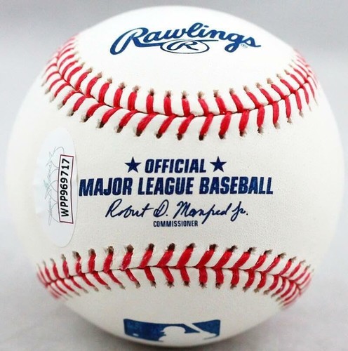 Joe Torre Autographed Rawlings OML Baseball - JSA W Auth *Blue - Picture 8 of 8