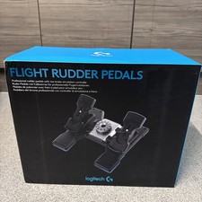 Logitech Flight Rudder Pedals for flight simulator 