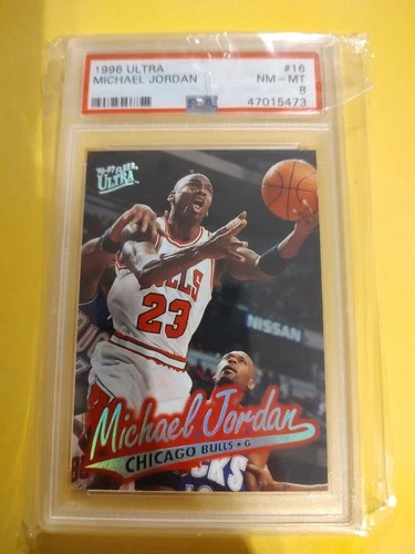 1996-97 Fleer Ultra - Michael Jordan #16 psa 8