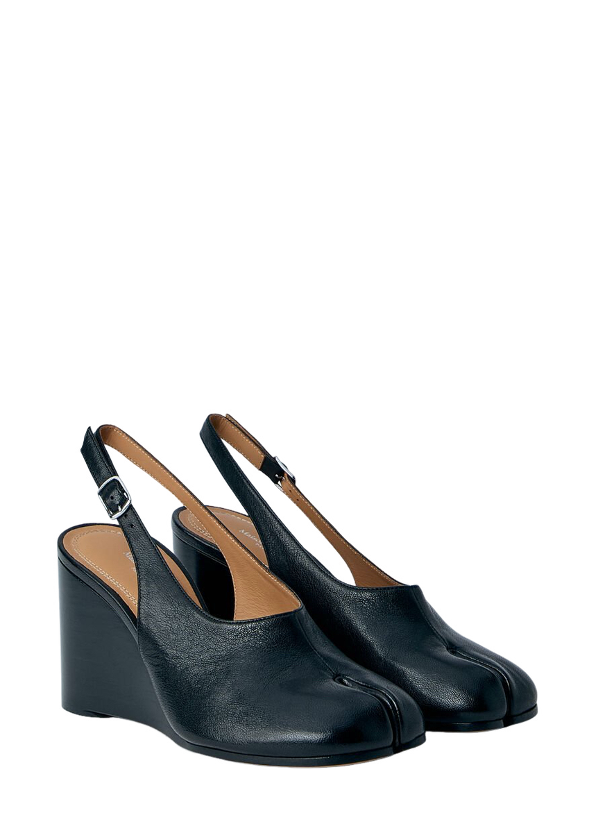MAISON MARGIELA Tabi Black Wedges New & Authentic | eBay