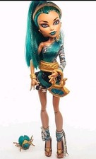 Muñeca Monster High Nefera de Nile Primera Ola G1 Original 2012 Mattel Con ANILLO