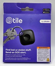 Tile by Life360 Mate Bluetooth Tracker, Keys Finder Item Locator for Keys, etc