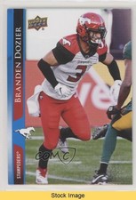 2021 Upper Deck CFL Blue Branden Dozier #102 READ 6hk