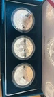 1994 One Ounce One Dollar Silver Coin  Mint Set with Box