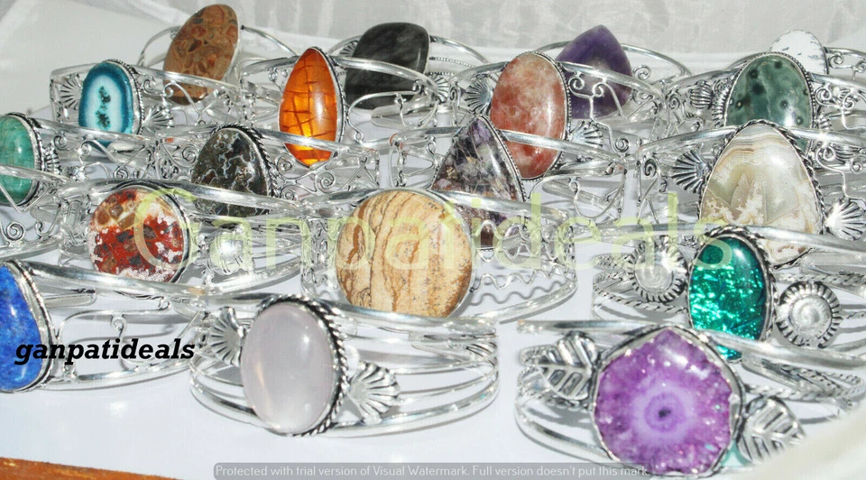 ¡Date prisa! Lote al por mayor de piedras preciosas Sunstone & Mix enchapado en plata 925 Foto 4 de 4