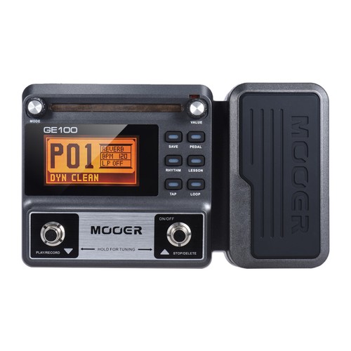Pedal efecto procesador multiefectos para guitarra MOOER GE100 con grabación de bucle R2O2 - Imagen 10 de 11