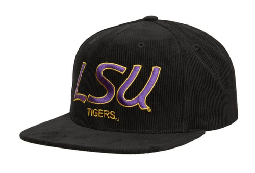 Casquette Snapback Syracuse Orange - Apex One, Noire, Années 90, Vintage