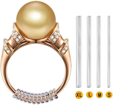 NNIOV Ring Size Adjuster for Loose Rings, General 4Pcs Coil Design