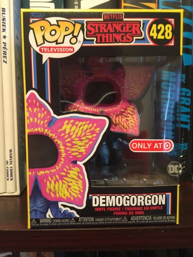 Demogorgon Black Light Edition Target Exclusive Stranger Things Brand New 428
