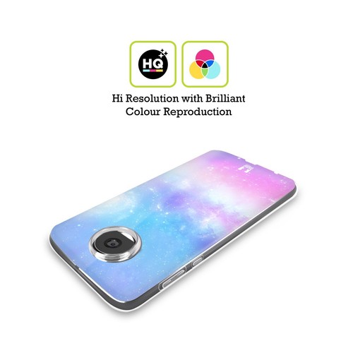 HEAD CASE DESIGNS PASTEL GALAXY SOFT GEL CASE & WALLPAPER FOR MOTOROLA PHONES 2 - Picture 2 of 8