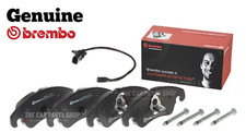 FOR AUDI A7 SPORTBACK 3.0 TDI 2014-18 BREMBO FRONT BRAKE PADS & SENSOR BRAND NEW