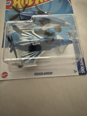 Hot Wheels Poison Arrow – Sky Show 2/5, 1:64 Scale Die-Cast Car, Made In Malaysia