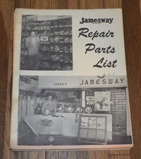 Vintage JAMESWAY REPAIR PARTS LIST FARM EQUIPMENT ADVERTSIING CATALOG BOOK