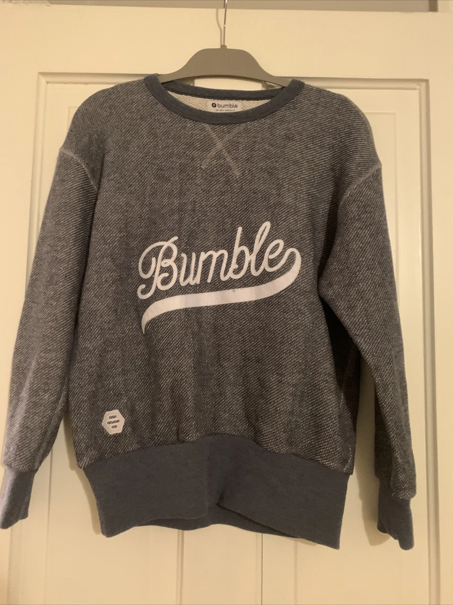 Bumble Austin TX Texas Pullover Women s Sweatshirt Medium M Blue