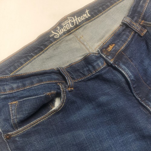 Old Navy The Sweetheart Skinny Women's size 14 Dark Wash Blue Denim Jeans - Picture 6 of 11