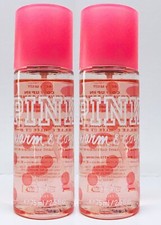 2 Victoria's Secret Pink WARM COZY Body Spray Mist Travel Perfume Mini 2.5 OZ