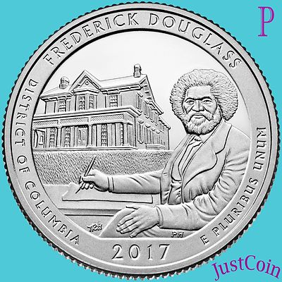 2017-P FREDERICK DOUGLAS HISTORIC SITE (D.C.) QUARTER UNCIRCULATED