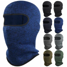 Winter Balaclava Neck Warm Windproof Fleece Ski Full Face Mask for Cold Weather