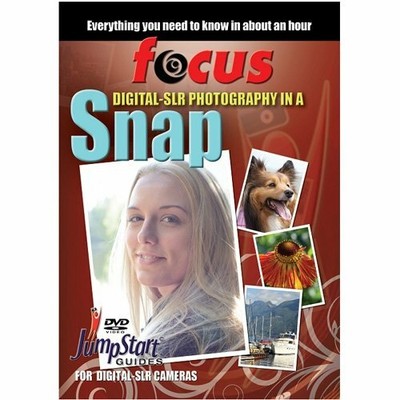 Focus Digital SLR Photography in a Snap Jumpstart Guide (DVD) NEW
