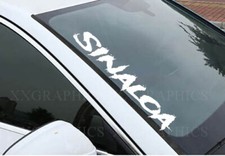 Sinaloa 22" Parabrisas Ventana Vinilo Calcomanía Adhesiva Coche Camión SUV México MX SIN C