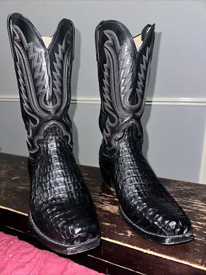 LUCCHESE 9.5EE black LUCCHESE CLASSICS BLACK LEATHER MEN main image 2