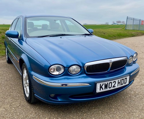JAGUAR X-TYPE V6 SE AUTO 2002 BLUE LOW MILEAGE 49945 MILES - Picture 8 of 24