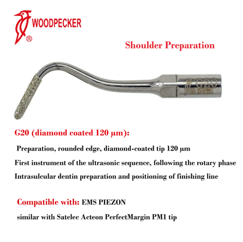 Woodpecker Dental Ultrasonic Piezo Scaler Handpiece HW-5L Tips fit EMS Scaling - Picture 20 of 357
