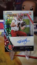2021 Cary Angeline Prizm Draft Circles Auto Rookie Card NC State Wolfpack