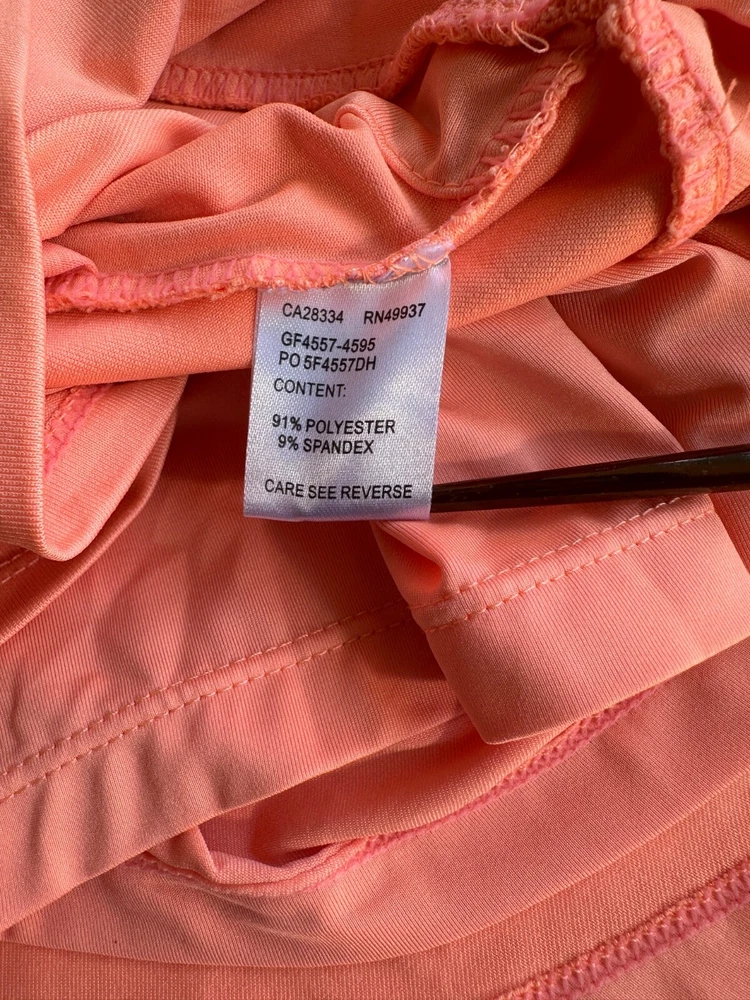 Tail Tennis Skirt L Skort Shorts Lined Neon Orange Pockets Studded Pickleball Tail Tennis Skirt L Skort Shorts Lined Neon Orange Pockets Studded Pickleball