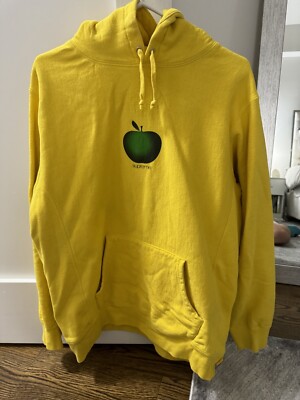 Supreme Apple Hooded Sweatshirt Size Large | eBay