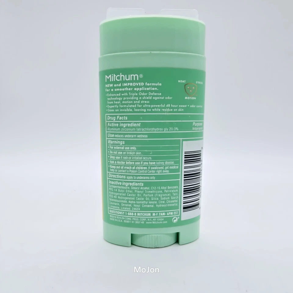 Mitchum Women Antiperspirant / Deodorant PURE FRESH Solid 2.7oz No Top - Image 3 of 3