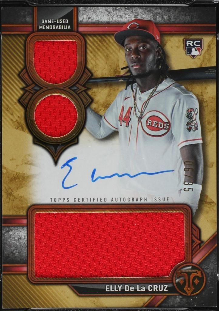 Topps Tier One Elly De La Cruz #73 2024 for sale | eBay