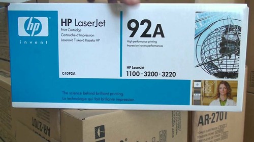 HP 92A (C4092A) Black Original LaserJet Toner Cartridge NEW OEM | eBay